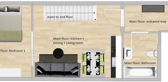 公寓 Kent Ridge Loft, Sokolska *